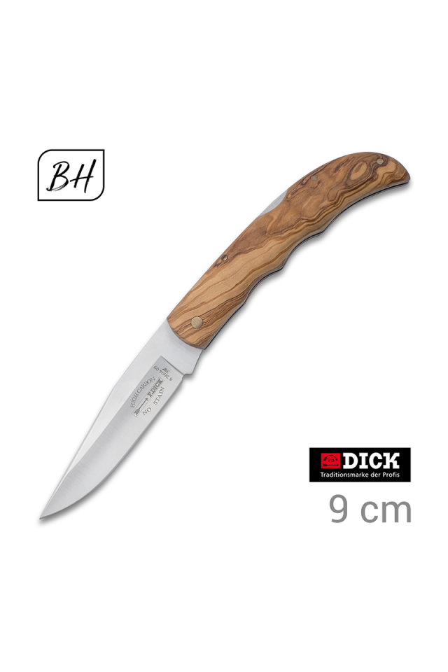 F.DICK 8.2004.09 Zeytin Ağaç Saplı Çakı (9cm)
