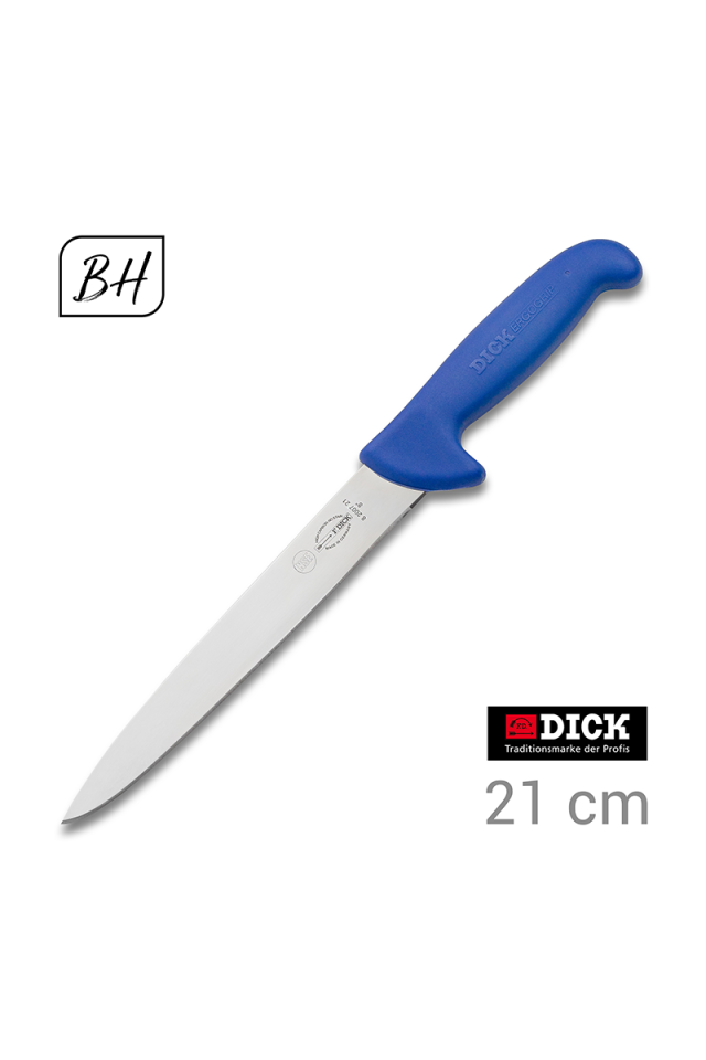 F.DICK 8.2007.21 ErgoGrip Kafa Kesme/Boğazlama Bıçağı (21cm)