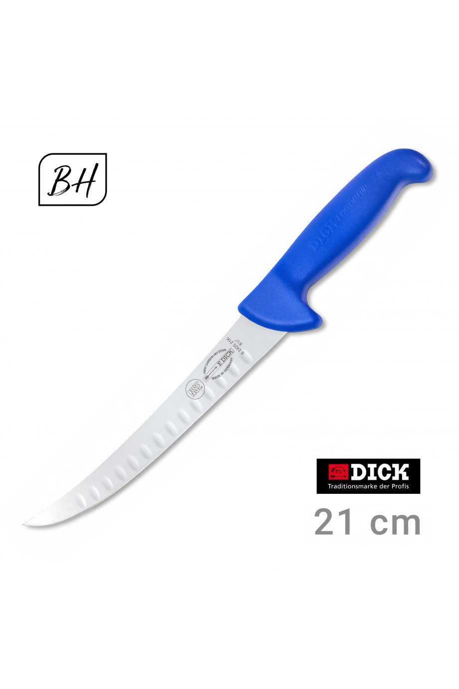 F.DICK 8 2425 21K Oluklu Et Kesme Trimleme Dilimleme Bıçağı 21cm F.DICK 8 2425 21K Oluklu Et Kesme Trimleme Dilimleme Bıçağı 21cm