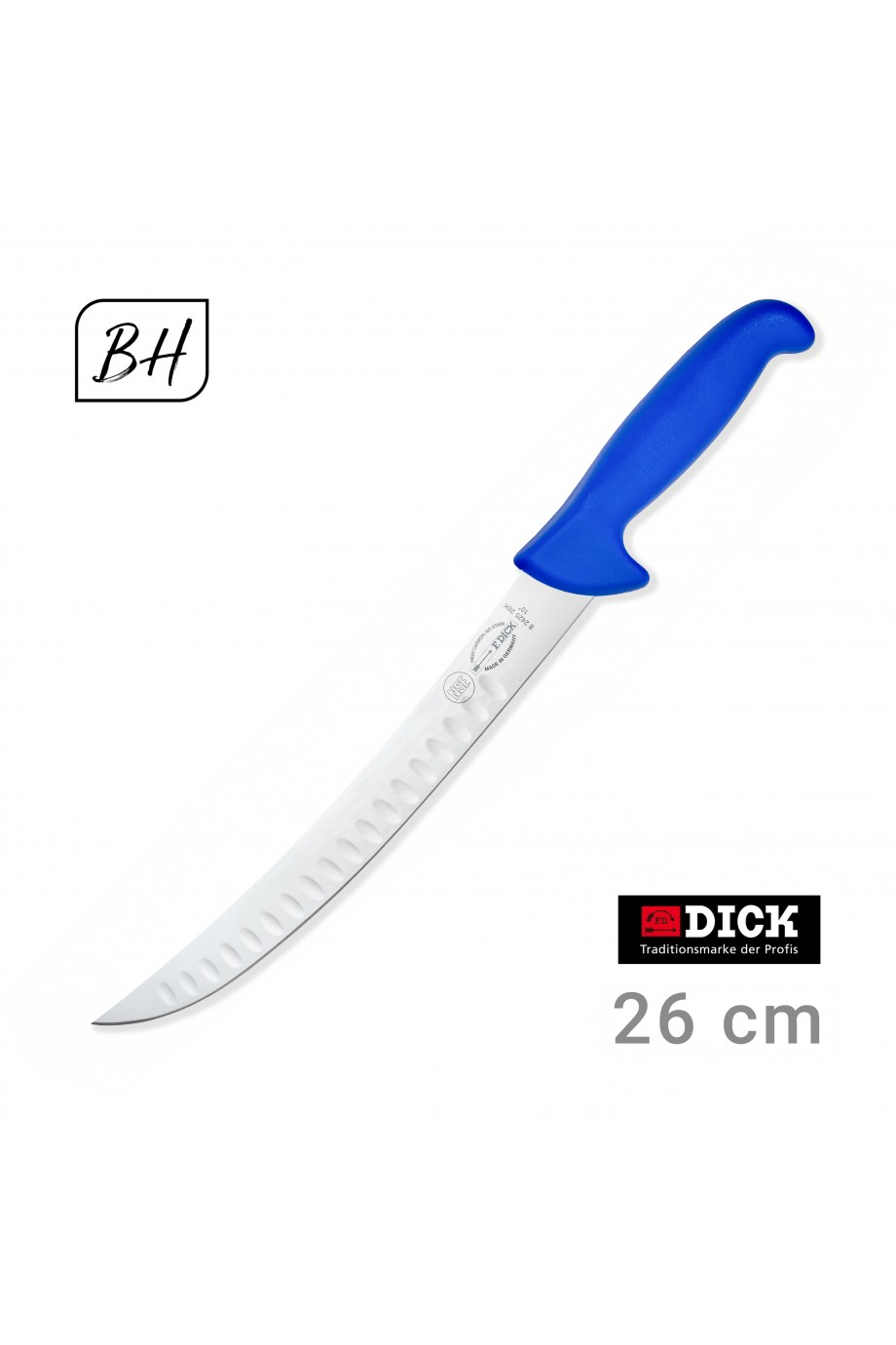 F.DICK 8 2425 26K Oluklu Et Kesme Trimleme Dilimleme Bıçağı 26cm F.DICK 8 2425 26K Oluklu Et Kesme Trimleme Dilimleme Bıçağı 26cm